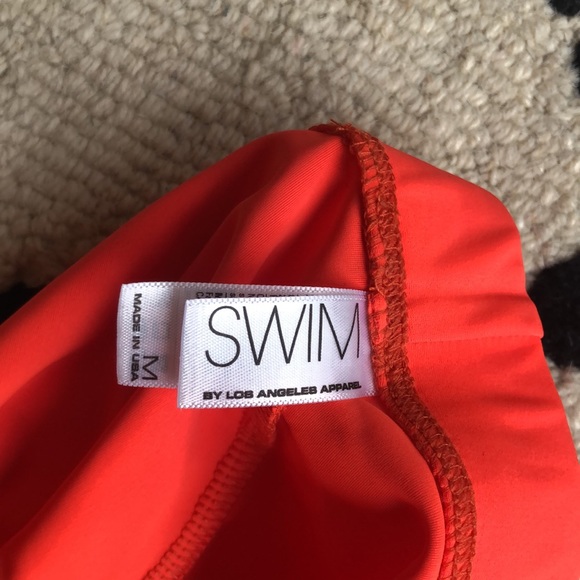 ✨🍊Neon Orange Los Angeles Apparel Bike Shorts🍊✨ - Picture 5 of 5